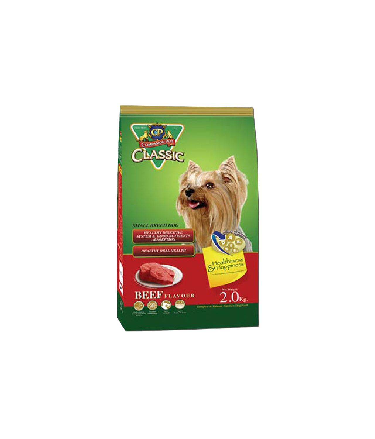 CP Classic Beef Flavor Dog Food (2 kg) | Poshaprani.com