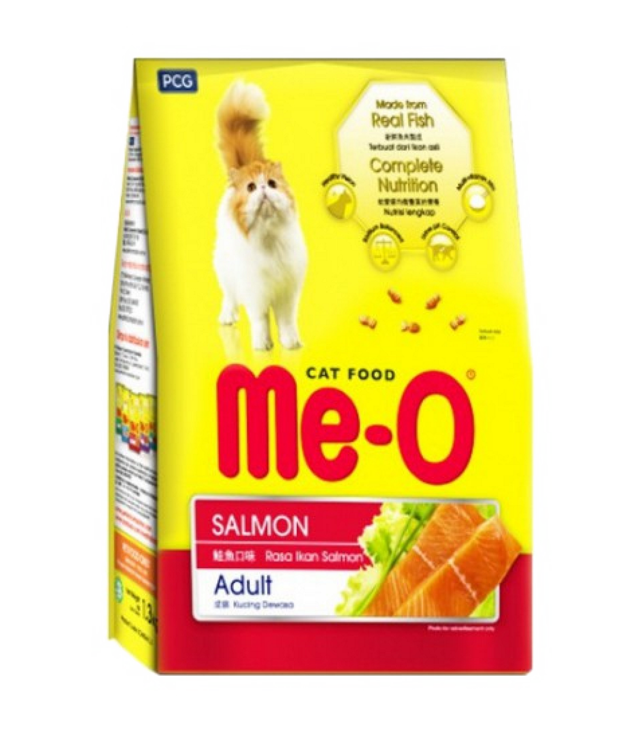 MeO Salmon Flavour Adult Cat Food (400g)