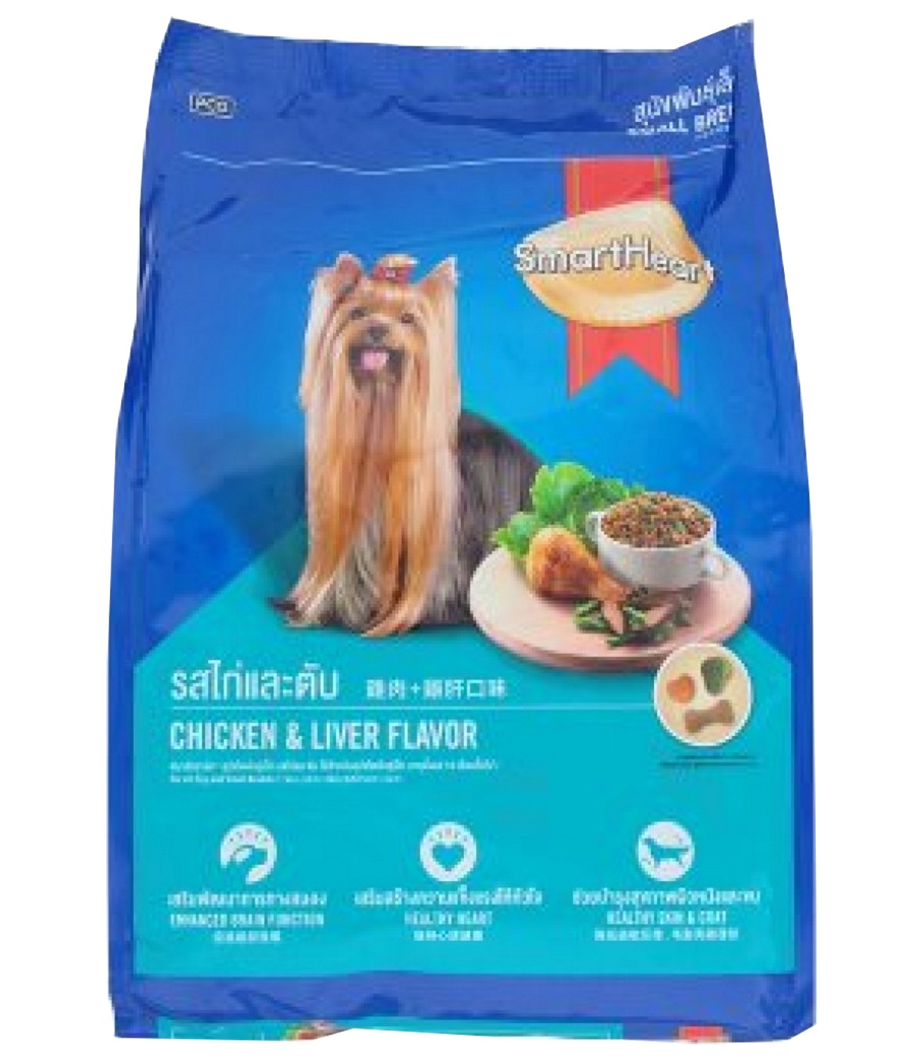 Smartheart Adult Dog Food Chicken & Liver Flavour 3kg