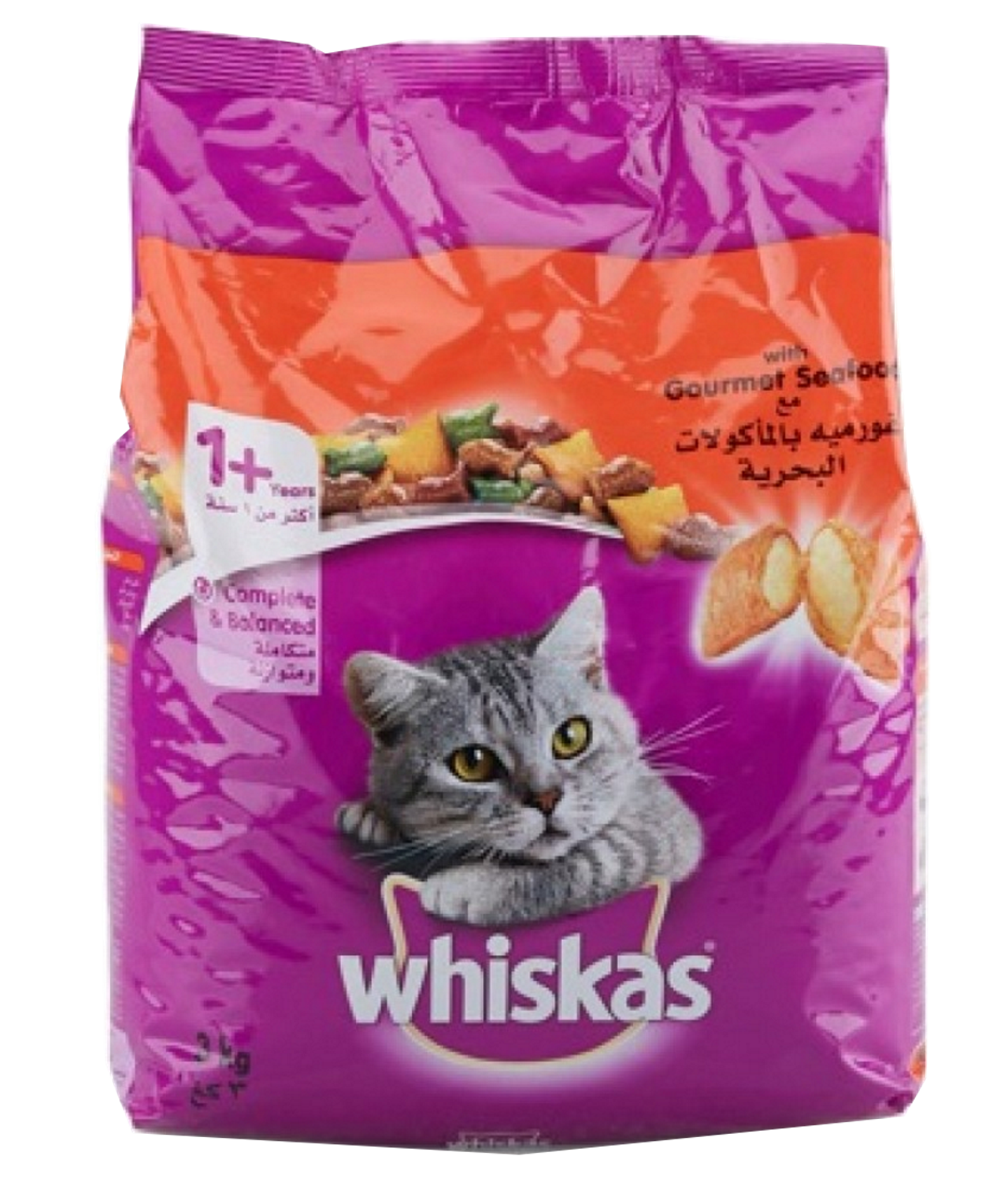 Whiskas Gourmet Seafood Cat Food 1.2 kg