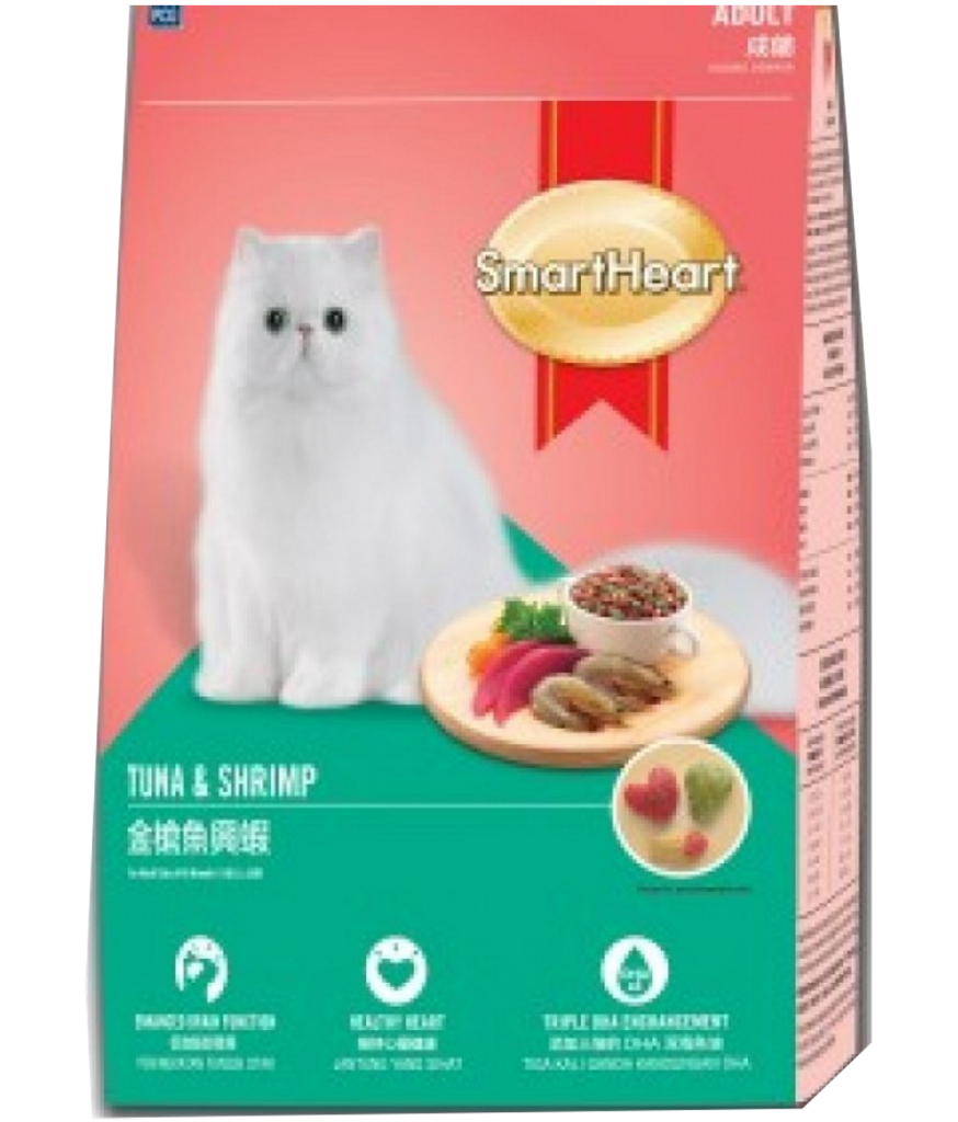 Smartheart Adult Tuna and Shrimp Cat Food 1.2kg