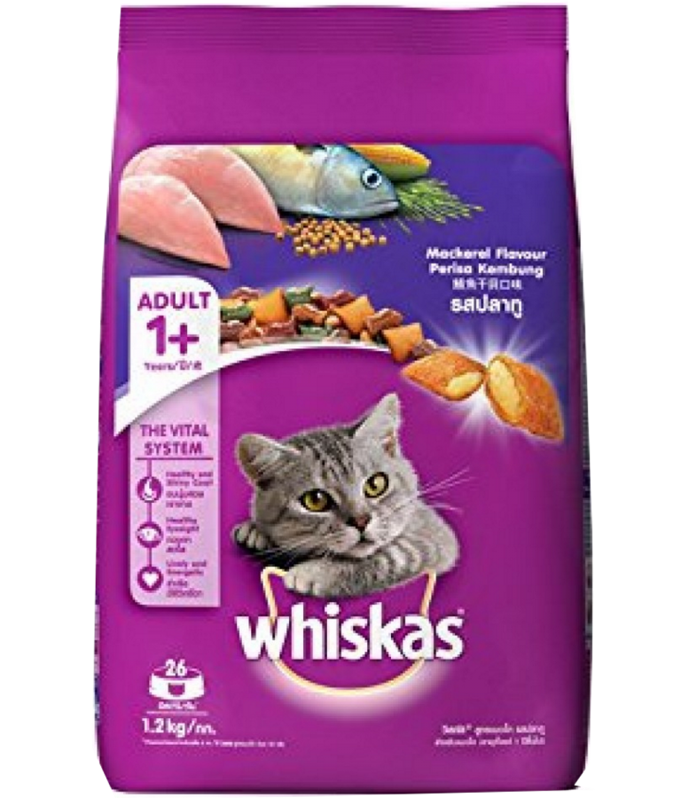 Whiskas Adult Cat Food Ocean Fish Flavour (1.2 kg)
