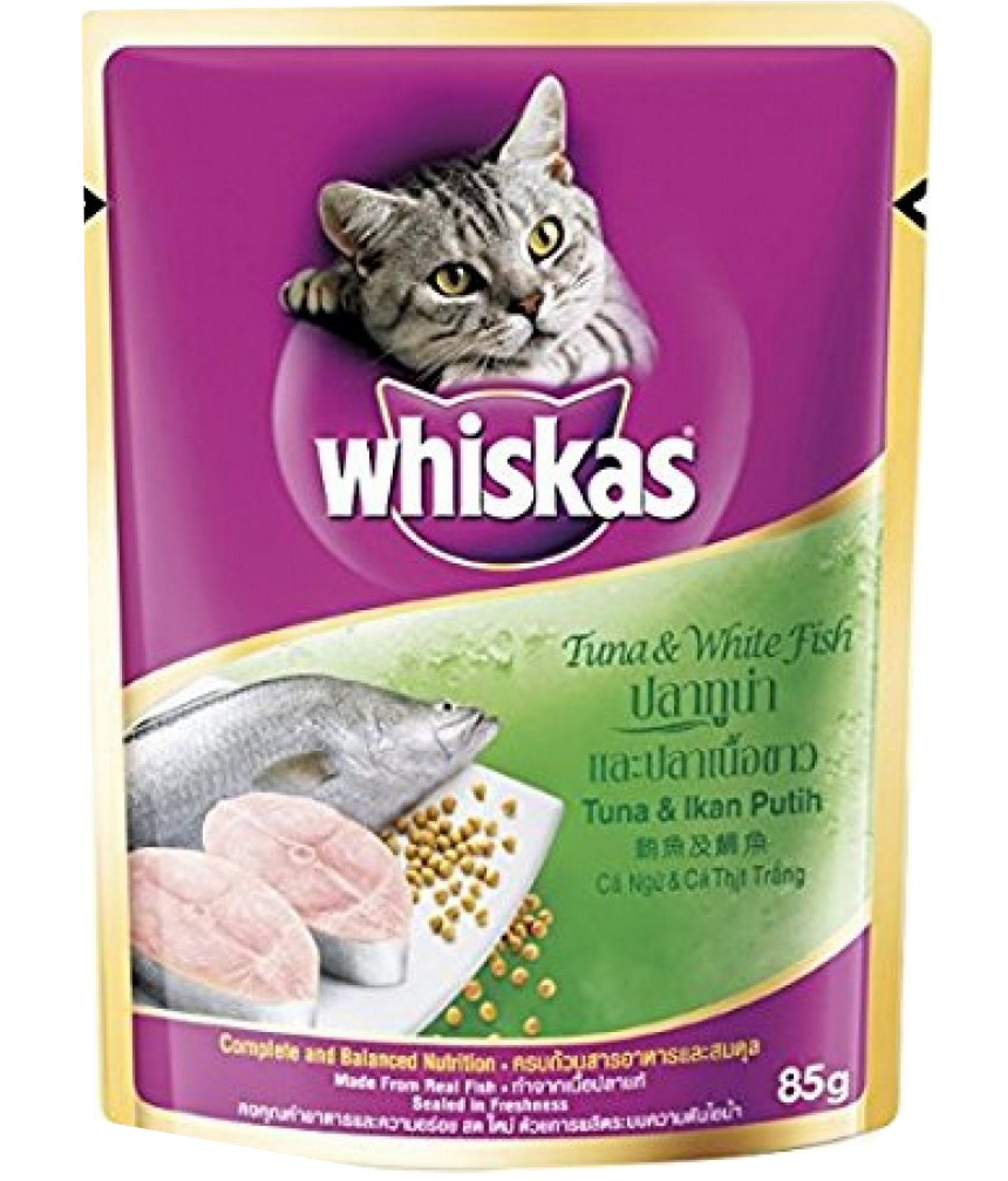 whiskas tuna pouch