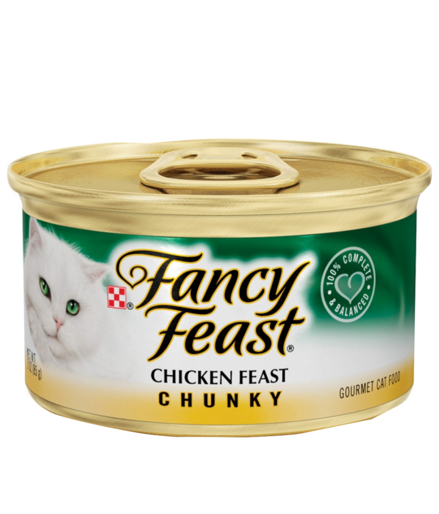Fancy Feast Chunky Chicken Feast Canned Cat Food 85g ...