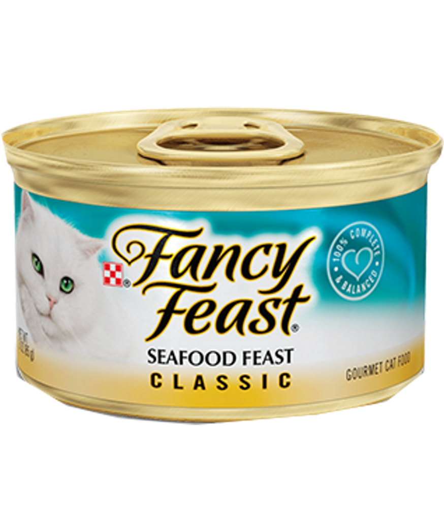 Fancy Feast Classic Seafood Feast For Cat 85gm