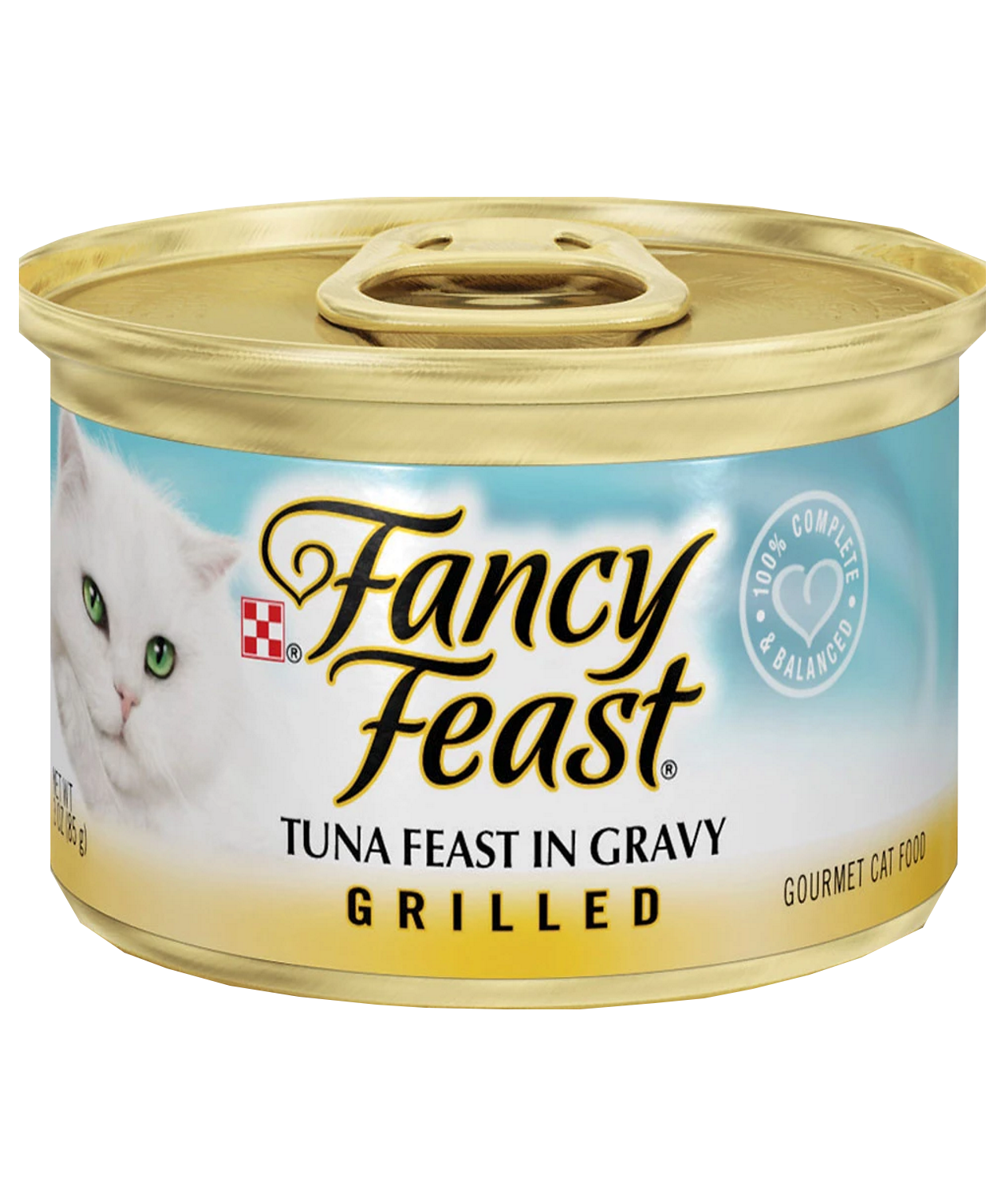 Fancy Feast Grilled Tuna Feast in Gravy Canned Cat Food 85gm