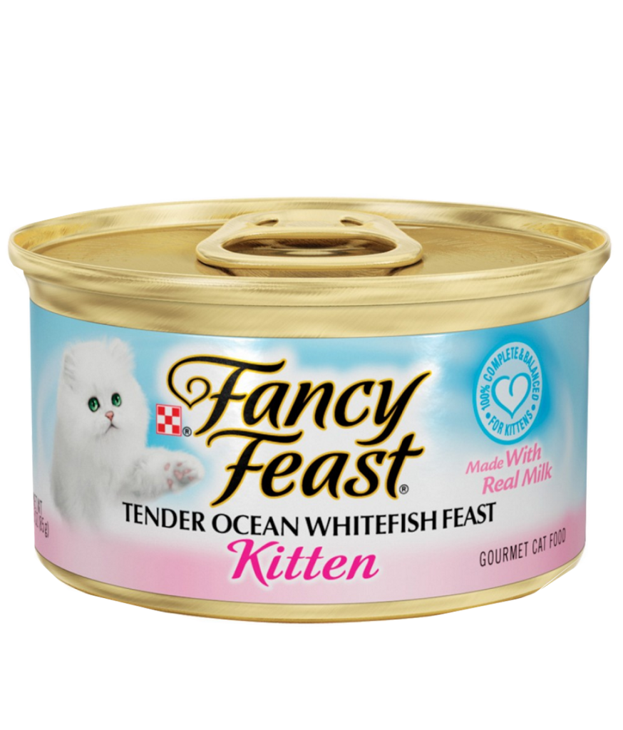 Fancy Feast Kitten Tender Ocean WhiteFish Feast Wet Cat Food 85g fancy-feast-kitten-tender-ocean-whitefish-feast-wet-cat-food-85g