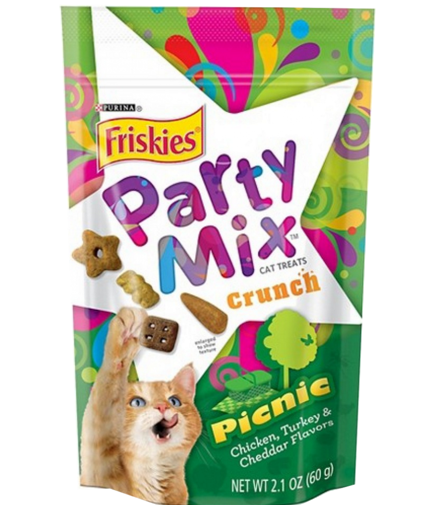 Friskies Party Mix Cat Treat Picnic (60gm)