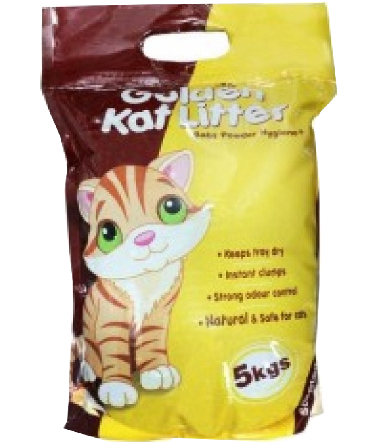 Golden Kat Clumping Cat Litter Apple 5kg