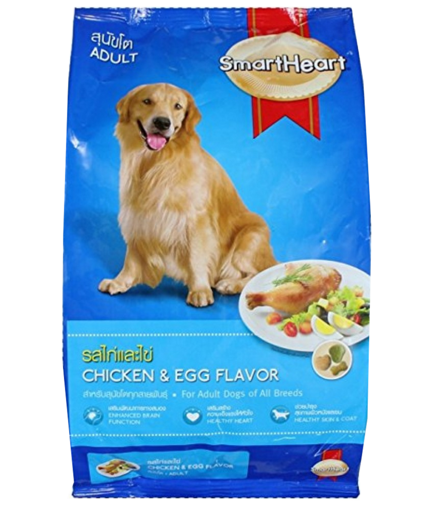 SmartHeart Adult Dog Food Chicken And Egg (500gm)
