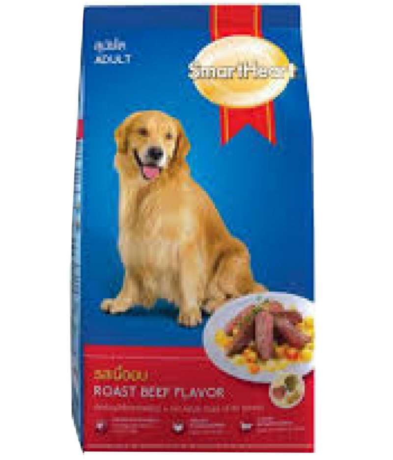 SmartHeart Adult Dog Food Roast Beef Flavor 3kg