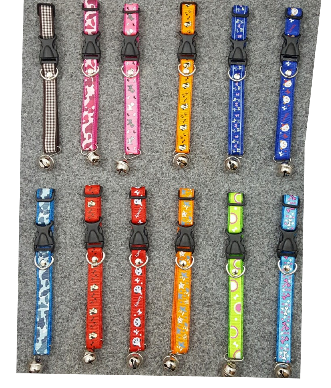 2 Layer Dog Collar With Bell