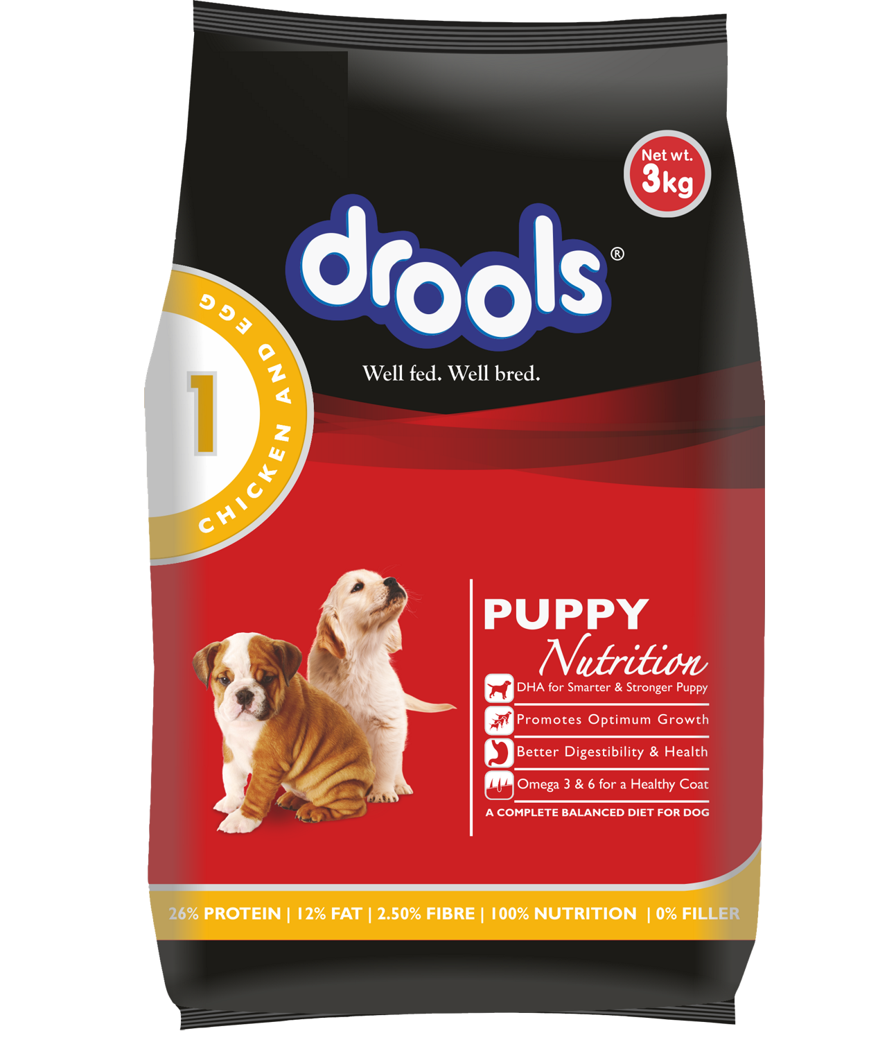 Drools Puppy Chicken And Egg