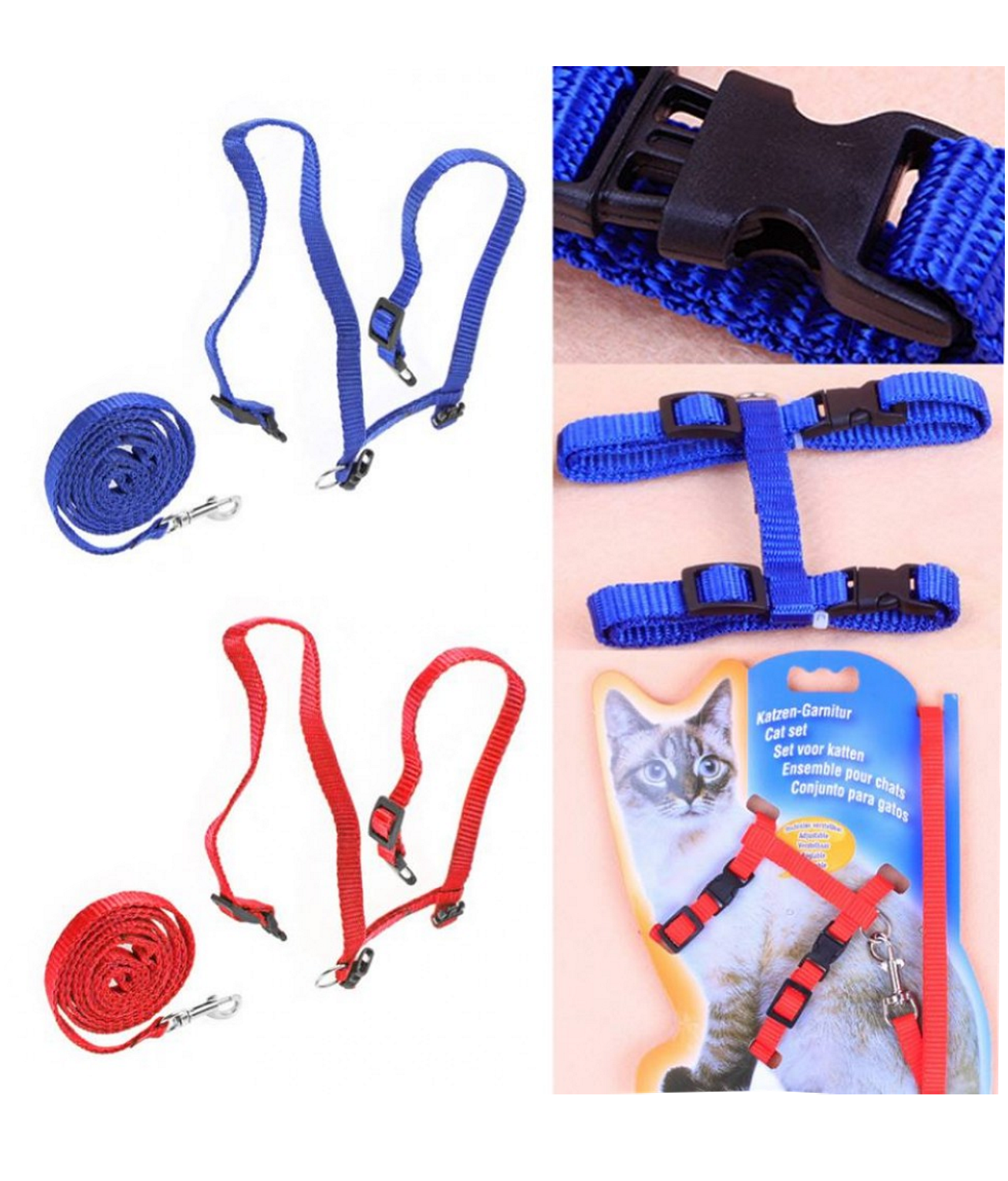 Harness Belt Strap Collar Leash