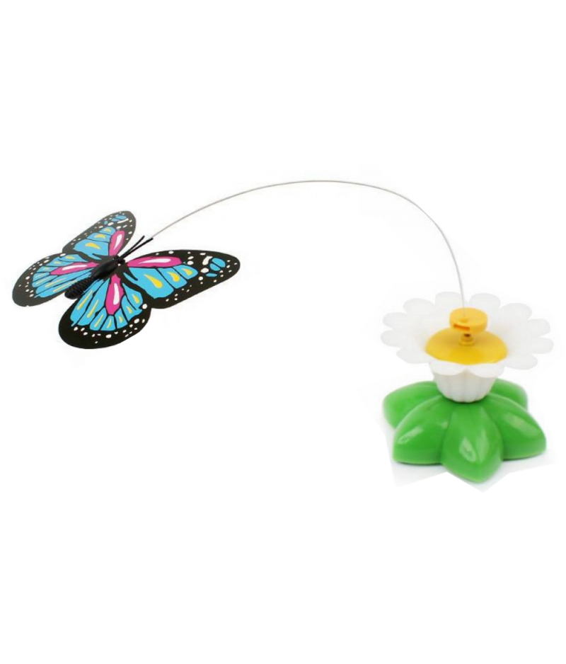 Rotating Butterfly Electric Cat Toy