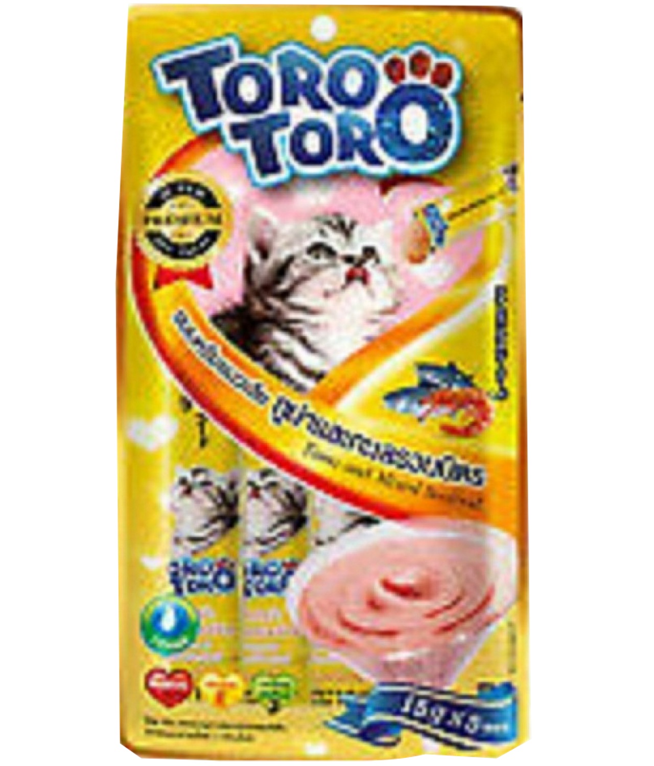 Toro Toro Lickable Cat Treat Tuna and 