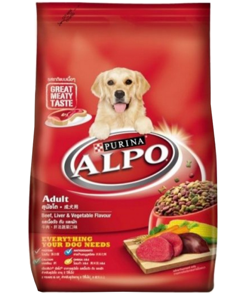 Alpo Adult Dog Food Beef Liver And Vegetable 10 kg