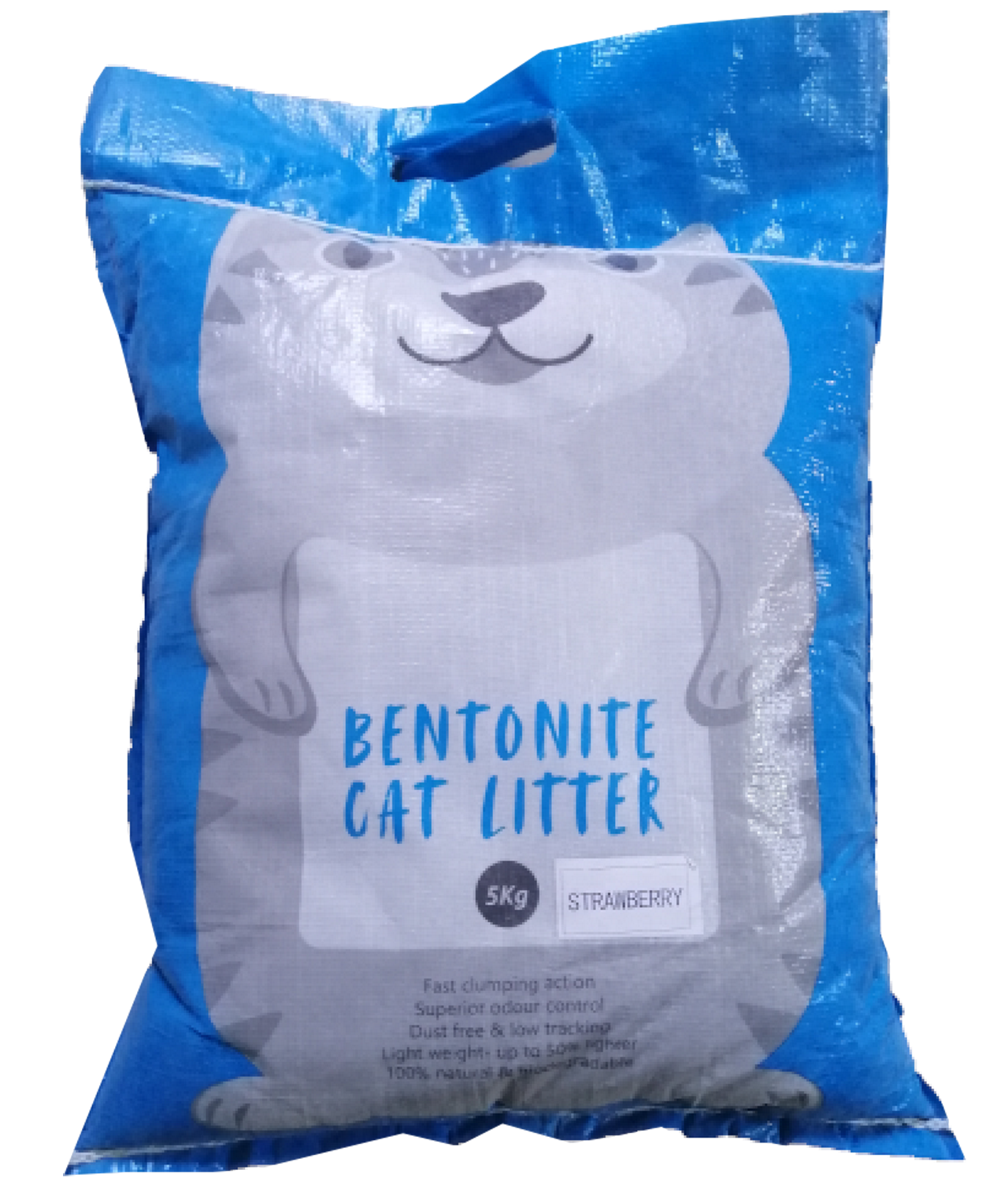Bentonite Clumping Cat Litter 5Kg Strawberry
