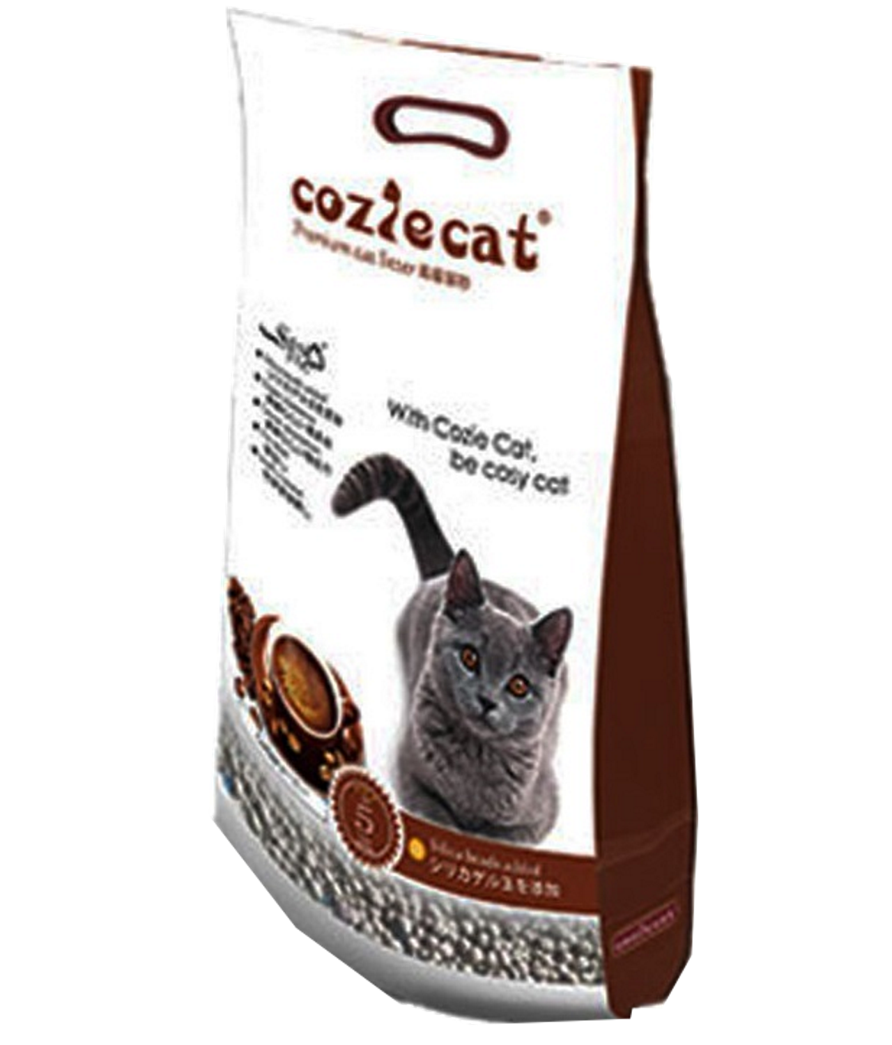 Cozie Cat Clumping Cat Litter Coffee 5ltr