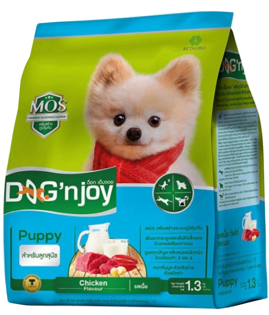 Dog n Joy Dog Food Puppy Beef, Chicken Liver and Milk 1.3kg
