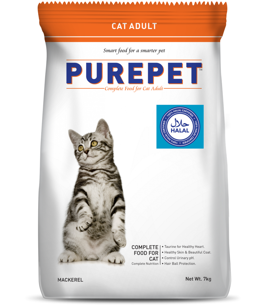 DROOLS Purepet Adult Cat Food Mackerel Flavour 7kg