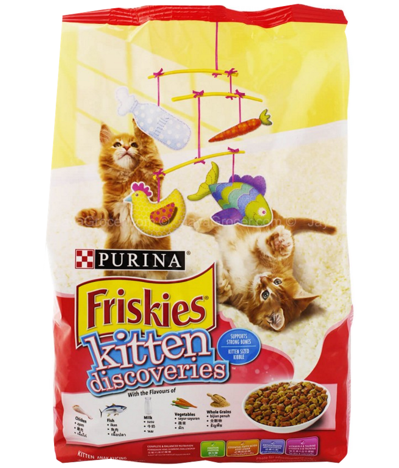 Purina Friskies Kitten Discoveries Cat Food 1 1kg Poshaprani