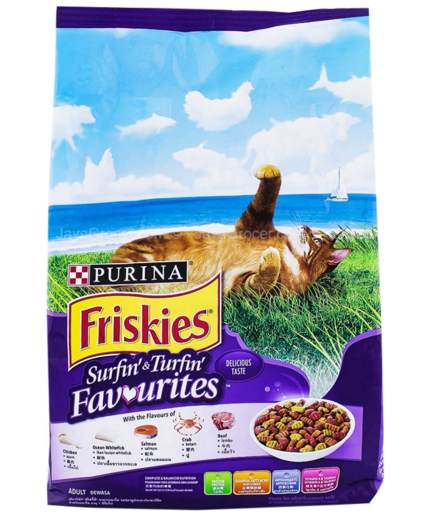 Purina Friskies Surfin Favorites Cat Food (7kg ...