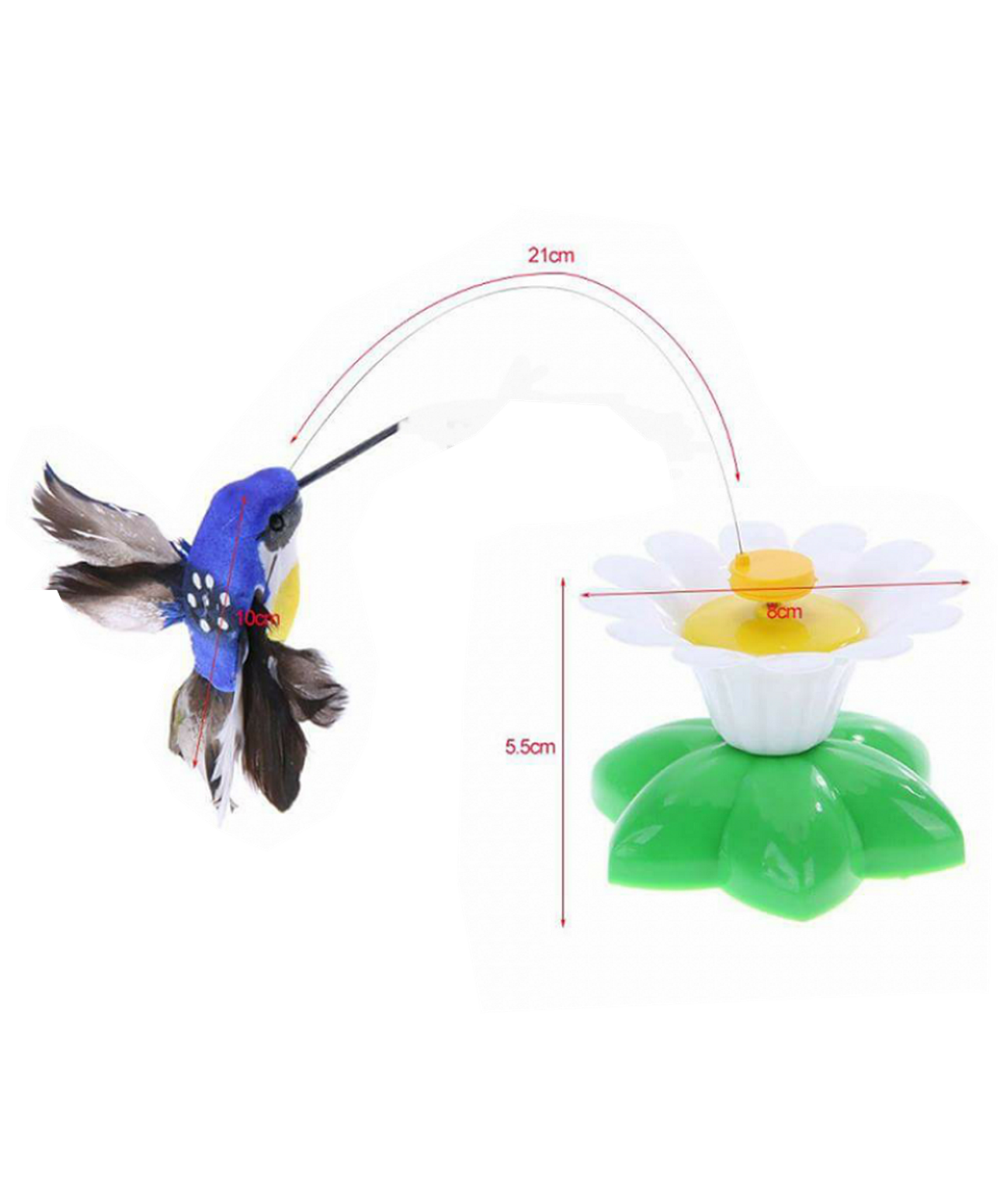 tweeting bird cat toy