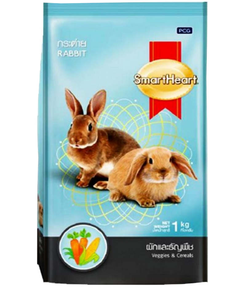 SmartHeart Rabbit Food Veggies And Cereals 1kg