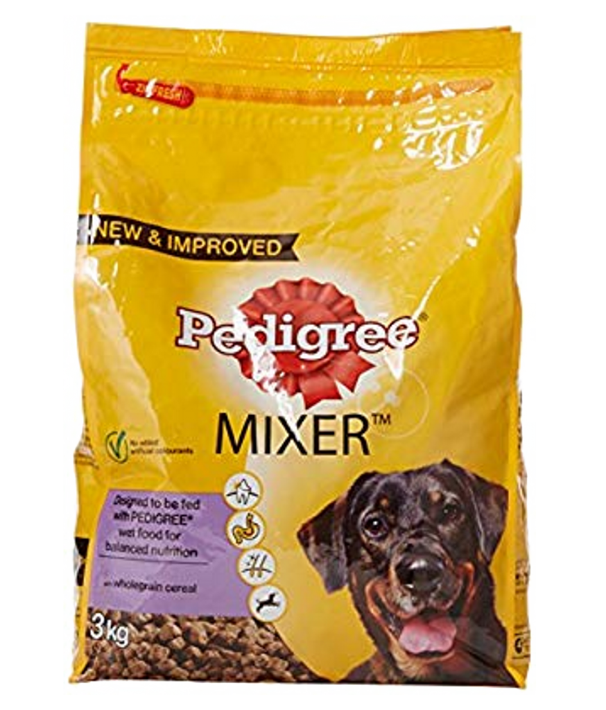 Pedigree Mixer Adult Dog Food (3kg)