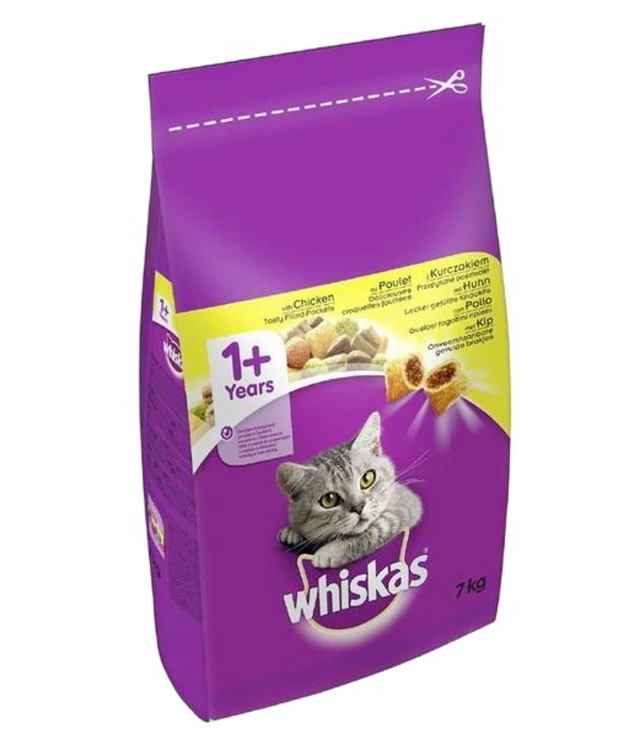Whiskas 1 Complete Dry Cat Food With Chicken 7Kg Poshaprani whiskas-1-complete-dry-cat-food-with-chicken-7kg-poshaprani
