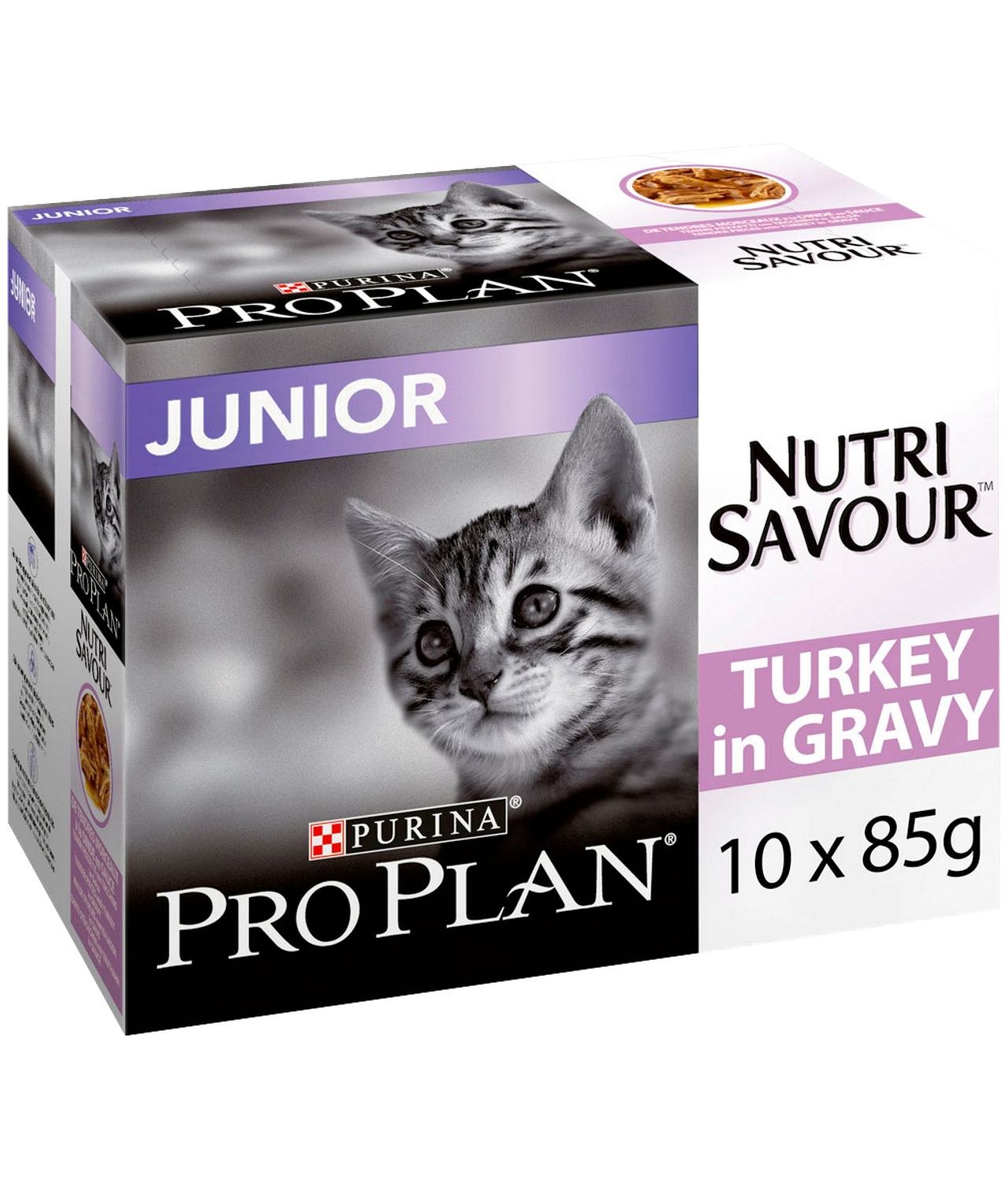 Purina Pro Plan Nutrisavour Junior Pouches 10x80gm