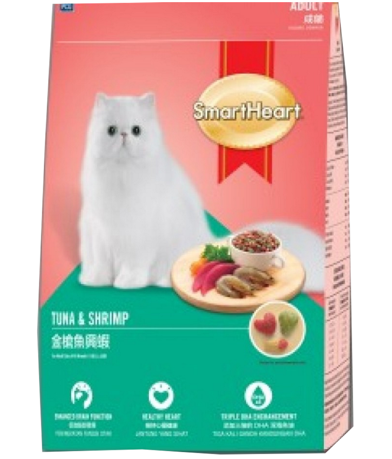 Smartheart Adult Tuna and Shrimp Cat Food 7kg
